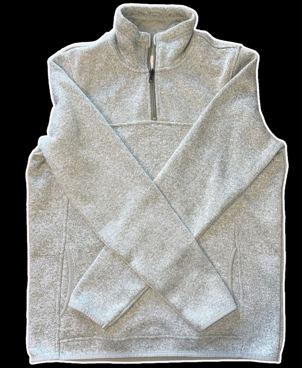 Thread & Supply half zip hoodie sz L EUC